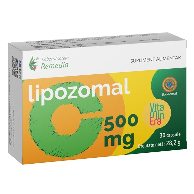 Lipozomal C 500mg x 30cps Remedia