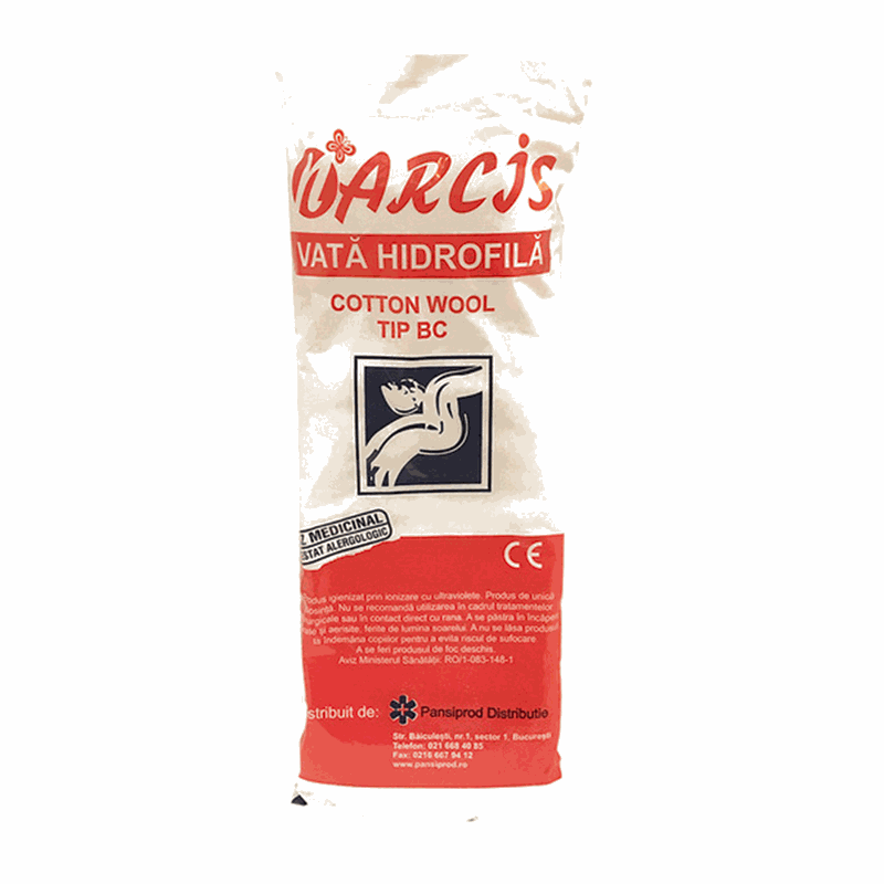 Narcis Vata Bumbac 100% fara Snur 160g