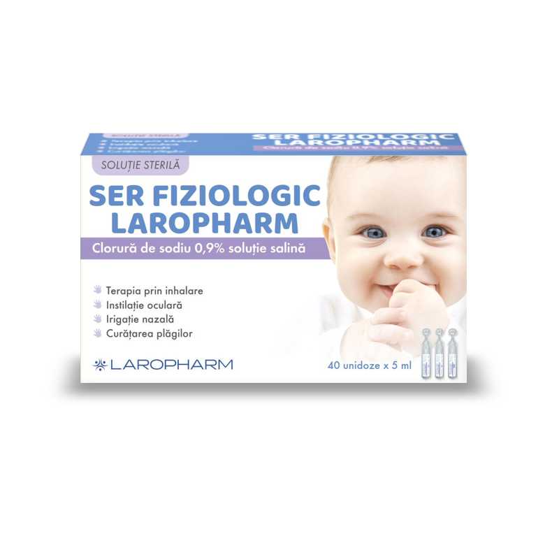 Ser Fiziologic 5ml x 40unidz Laropharm