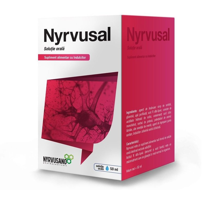 Nyrvusal sol orala 50ml Nyrvusano
