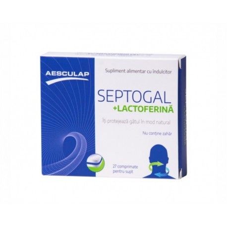Septogal+Lactoferina x 27cpr Aesculap