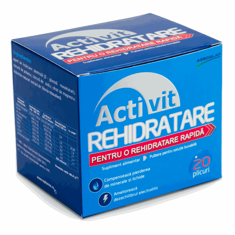 Activit Rehidratare x 20plic Aesculap
