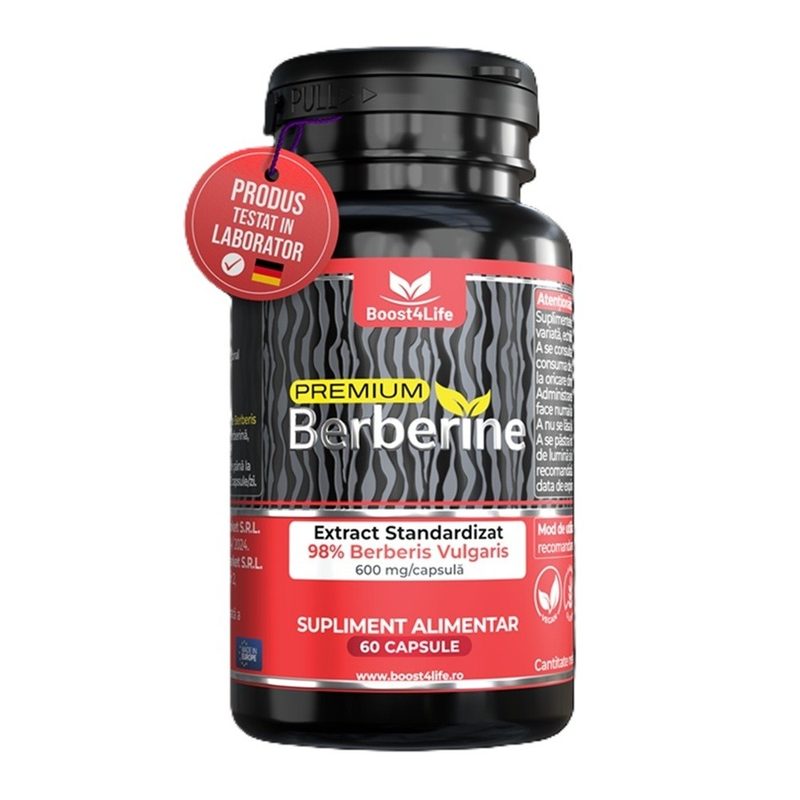 Berberine Premium 600mg x 60cps Boost4Life