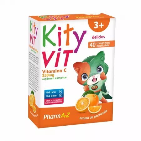 Kity Vit Vitamina C 250mg x 40cpr mast Pharm A-Z