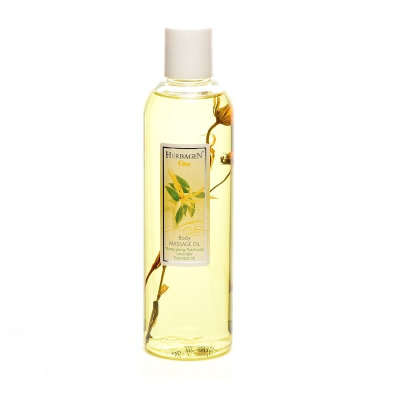 Herbagen Ulei de Masaj Relaxant cuYlang-Ylang Patchoulli si Lavanda 250ml