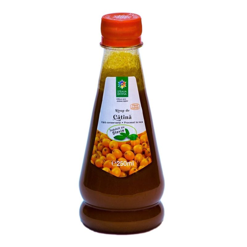 Steaua Divina Sirop de Catina cu Stevie 250ml