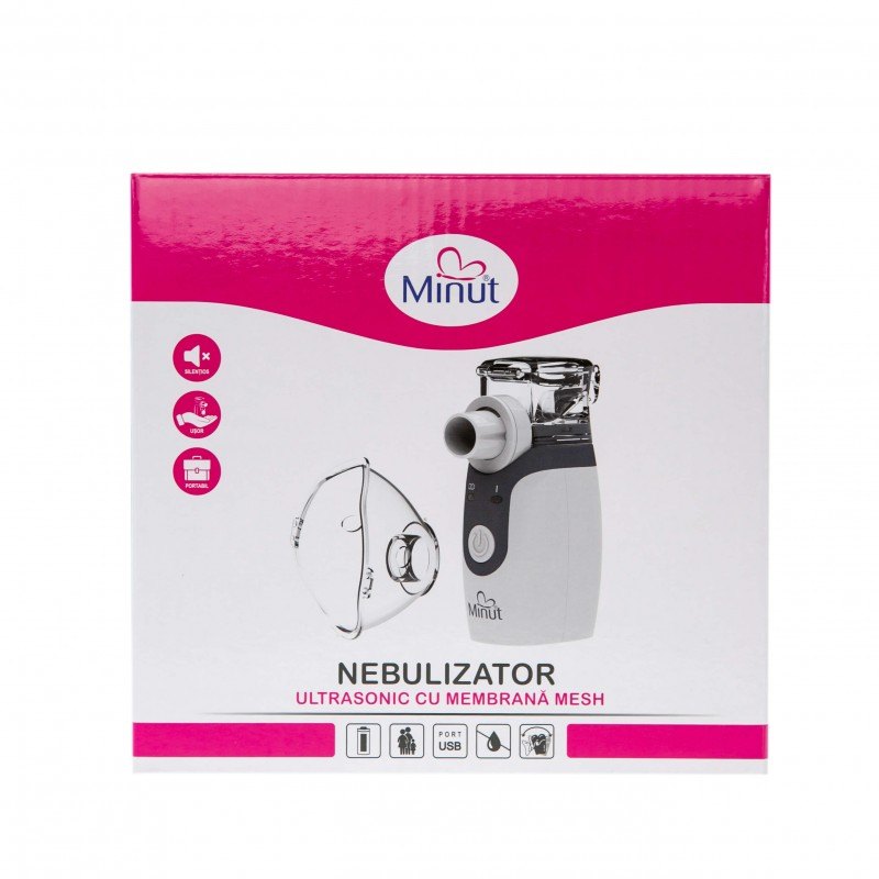 Nebulizator Ultrasonic Membrana Mesh Pn100 Minut MIN-PN100