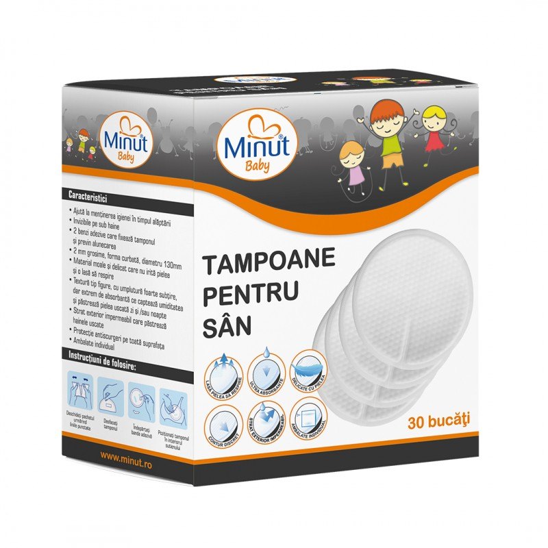 Tampoane pt San x 30buc Minut Baby TS2433