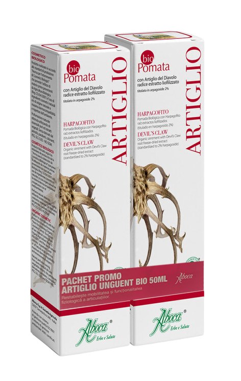 Aboca Artiglio Diavolo Pom Bio 50ml 1 + 1 cadou