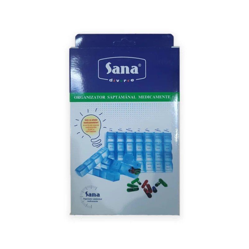 Sana Organizator Medicamente Saptamanal