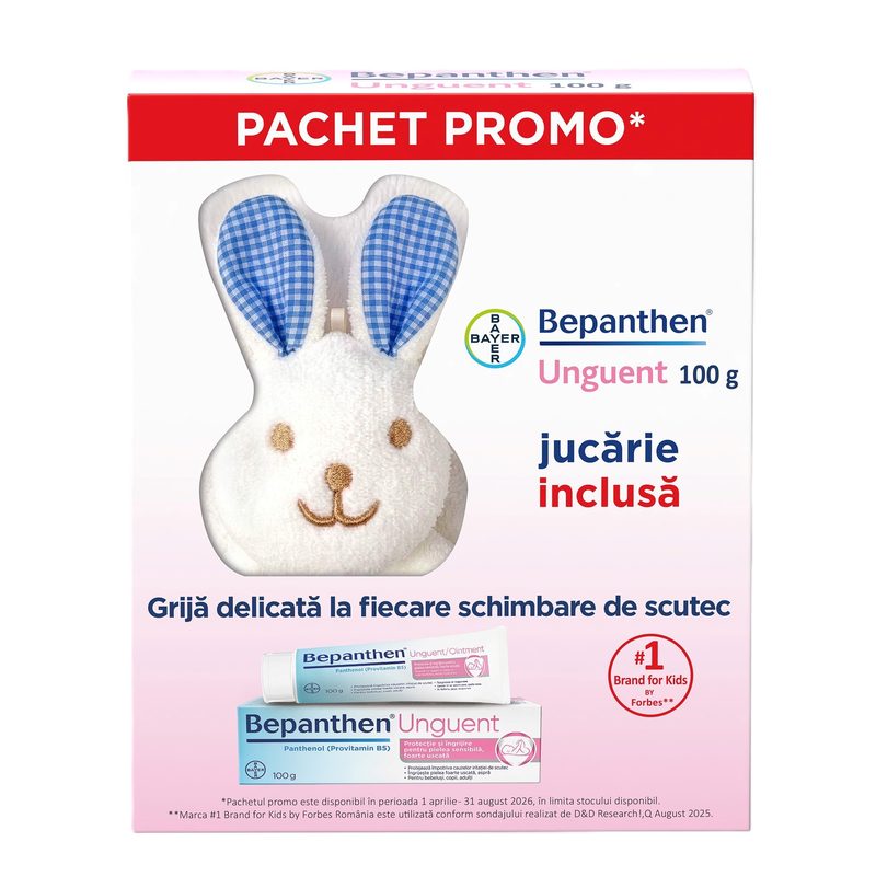 Bepanthen 5% ung 100g+Jucarie Pachet Bayer