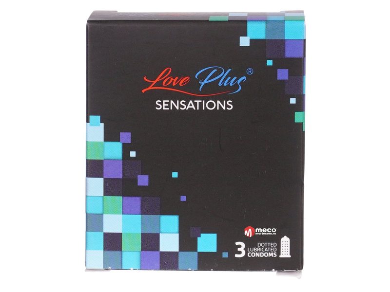 Love Plus Prezervative Sensations x 3buc
