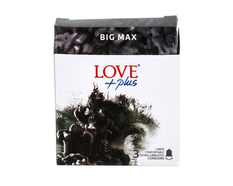 Love Plus Prezervative Big Max x 3buc