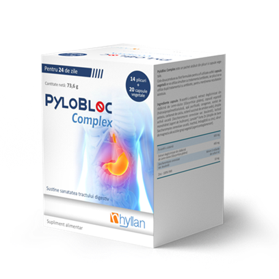 PyloBloc Complex x 20cps +14plic Hyllan