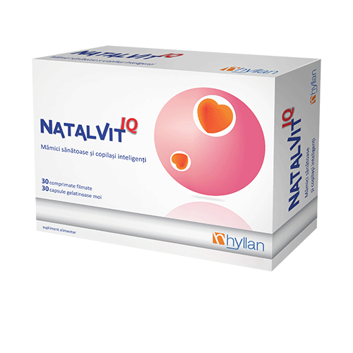 Natalvit IQcpr x 30cpr film+30cps moi Hyllan