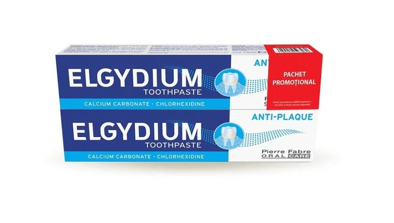 Elgydium Pasta Dinti Antiplaca 2x75ml PROMO