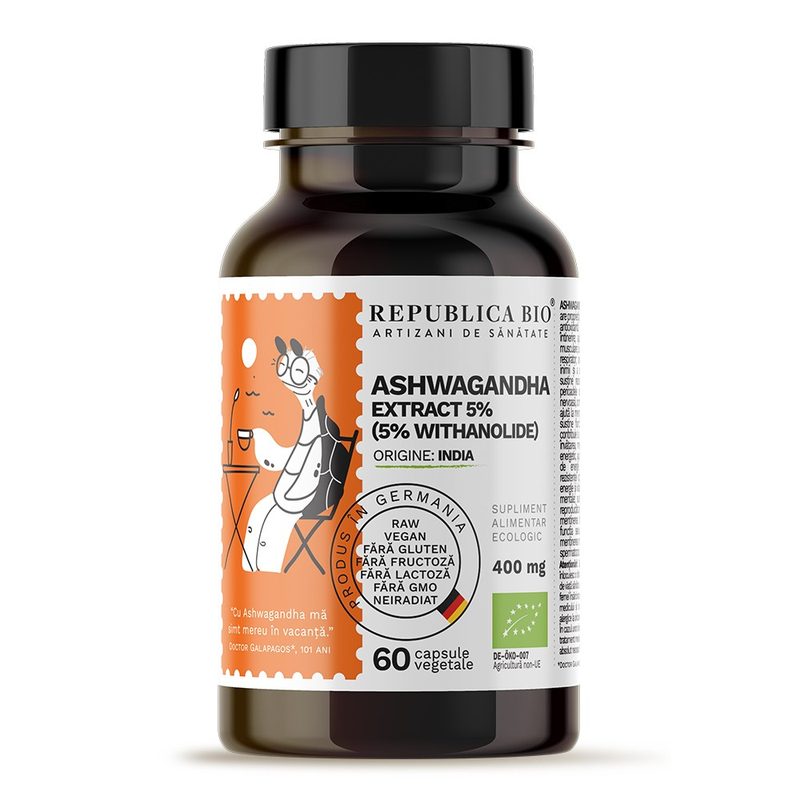 Ashwagandha 400mg x 60cps Republica Bio