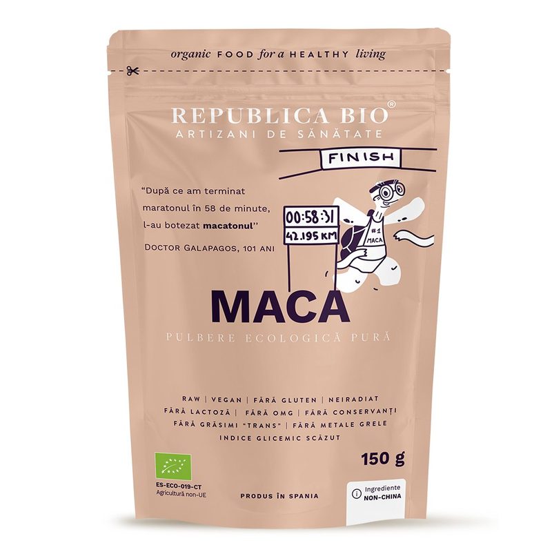 Pulbere Ecologica Maca 150g Republica Bio