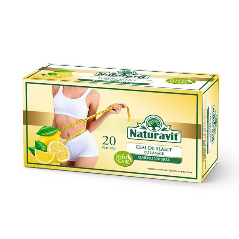 Naturavit Ceai de Slabit cu Lamaie x 20plic