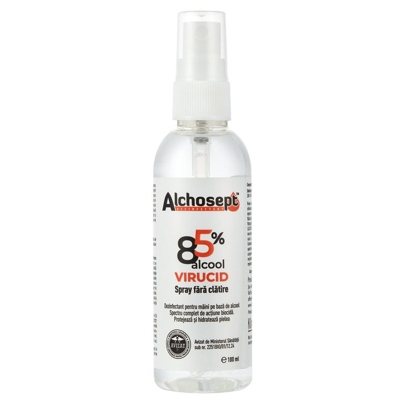 Alchosept Spray Dezinfectant Maini 100ml