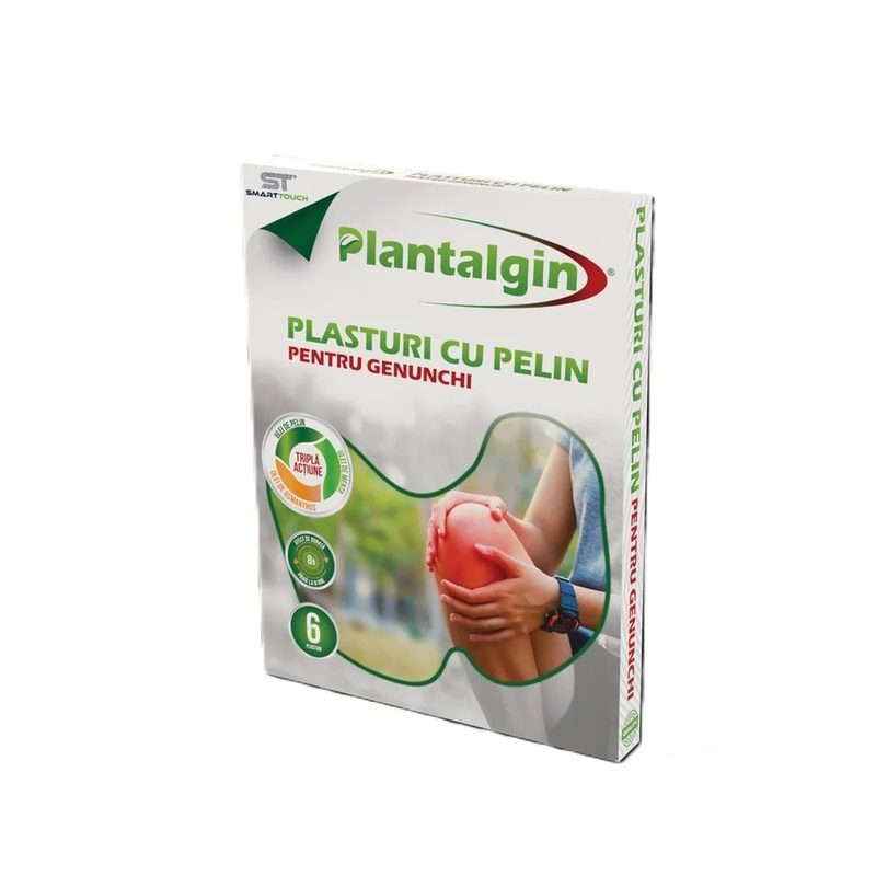 Smart Touch Plasturi cu Pelin Genunchi x 6buc