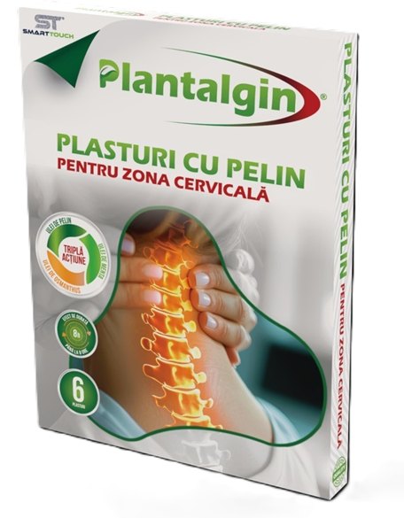 Smart Touch Plasturi cu Pelin Cervical x 6buc