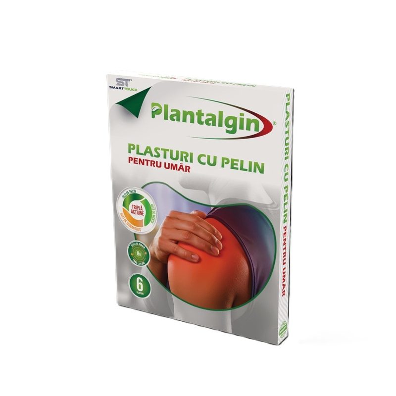 Plantalgin Plasturi cu Pelin pt Umar x 6buc