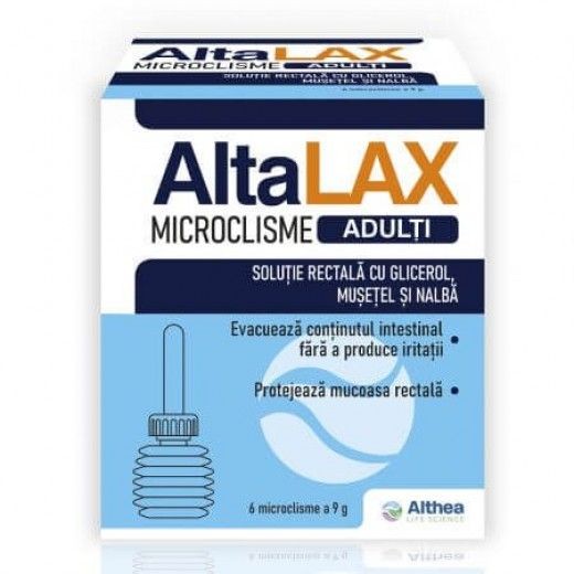 AltaLax Microclisme Adulti x 6buc Althea Life Science
