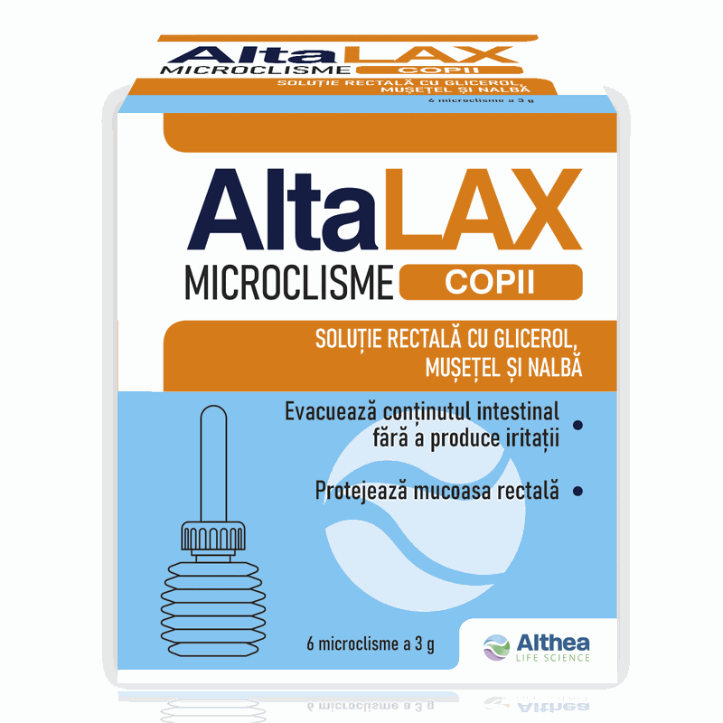 AltaLax Microclisme Copii x 6buc Althea Life Science