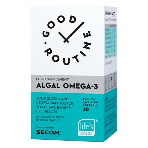 Secom Algal Omega 3 x 30cps veg Good Routine