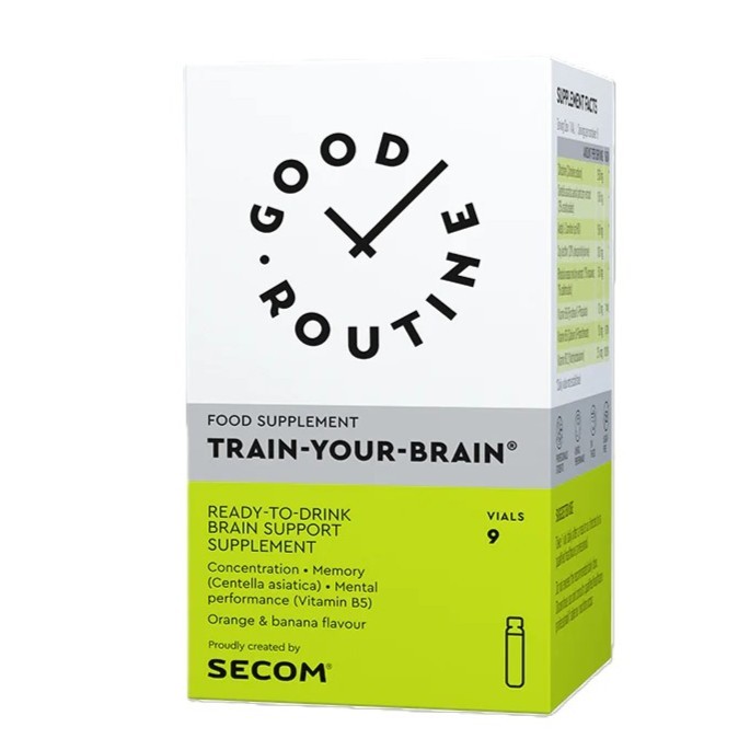 Secom Train Your Brain fiole buvabile 25ml x 9fl Good Routine