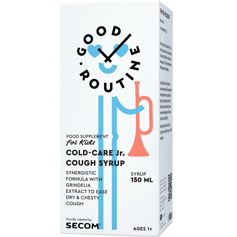 Secom Cold Care Jr Cough Syrup 150ml Good Routine