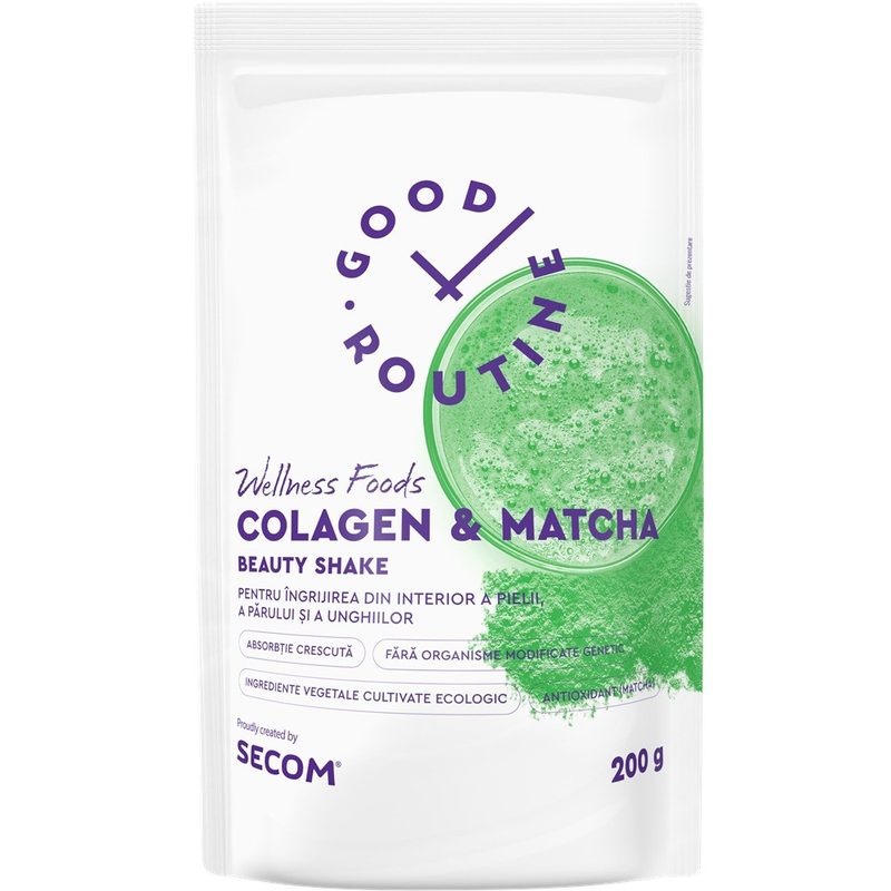 Secom Colagen&Matcha Beauty Shake 200g Good Routine