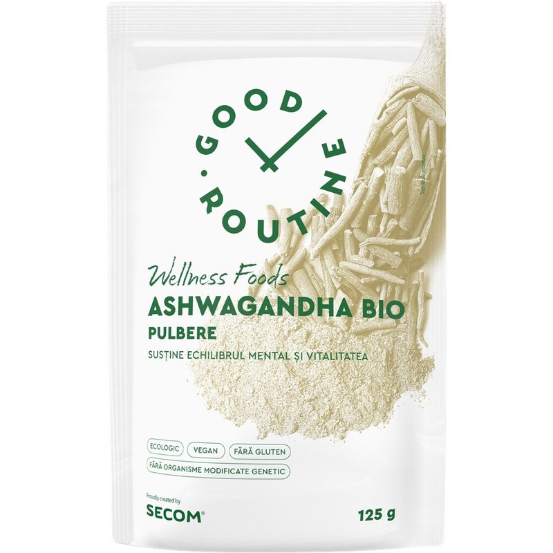 Secom Ashwagandha Bio Pulbere 125g Good Routine