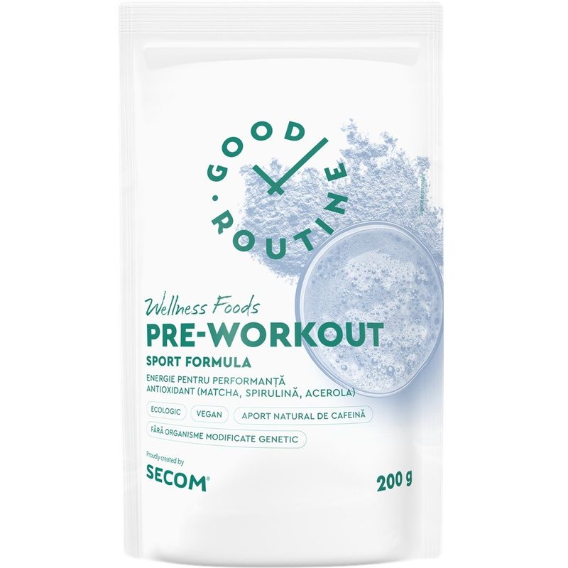 Secom Pre Workout Sport Formula 200g Good Routine