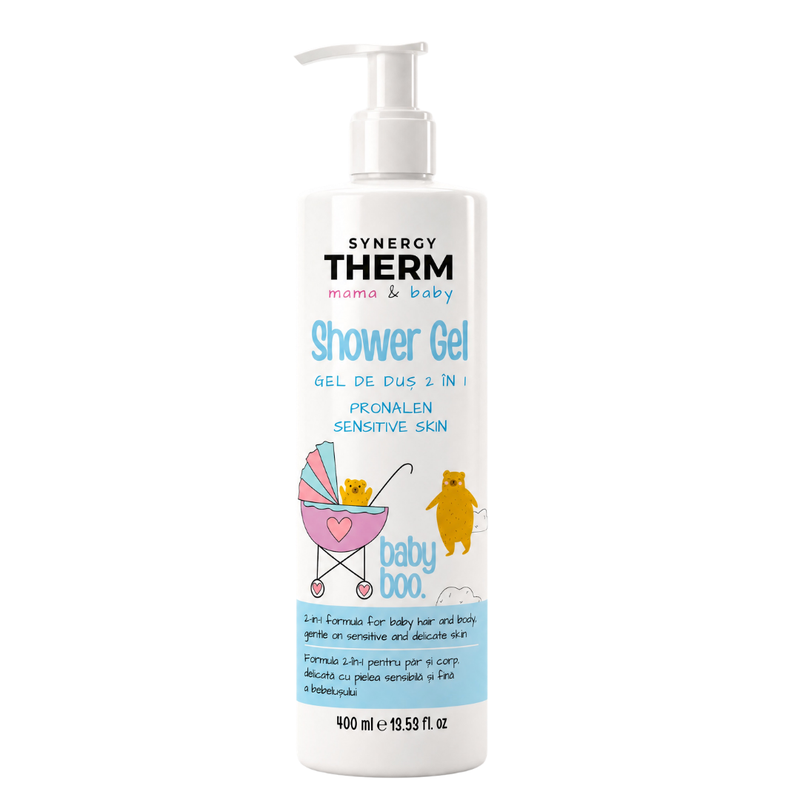 Synergy Therm Mama & Baby Gel de Dus 2 in 1 pt Bebelusi 400ml