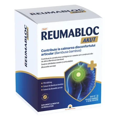 Reumabloc Akut sol orala 10ml x 30plic Sun Wave