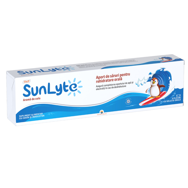 Sun Lyte sol orala Aroma Cola 62,5ml x 8plic Sun Wave