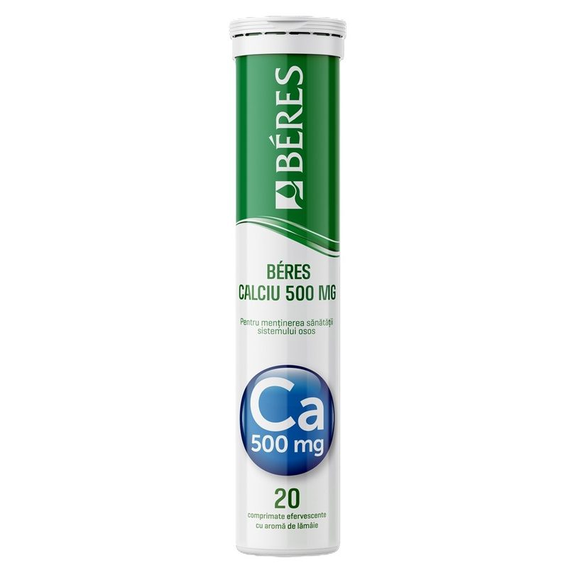 Beres Calciu Efervescent 500mg x 20cpr eff