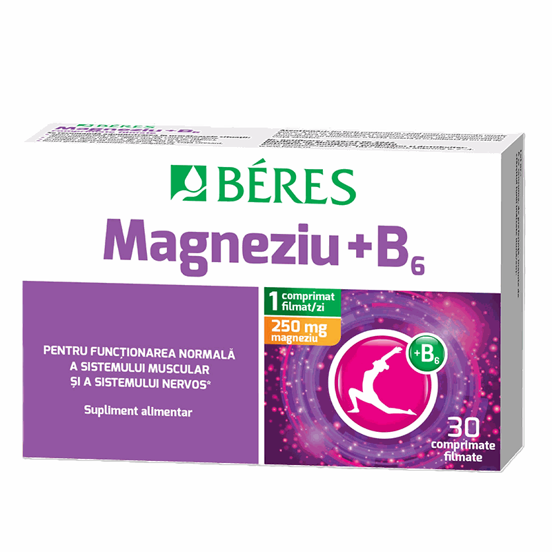 Beres Magneziu+B6 x 30cpr film