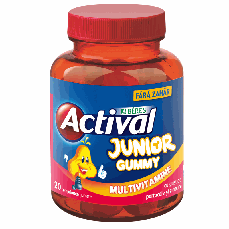 Beres Actival Junior Gummy x 20cpr gumate