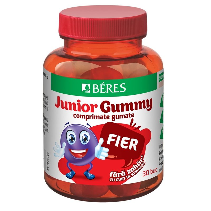 Beres Fier Junior Gummy x 30cpr gumate
