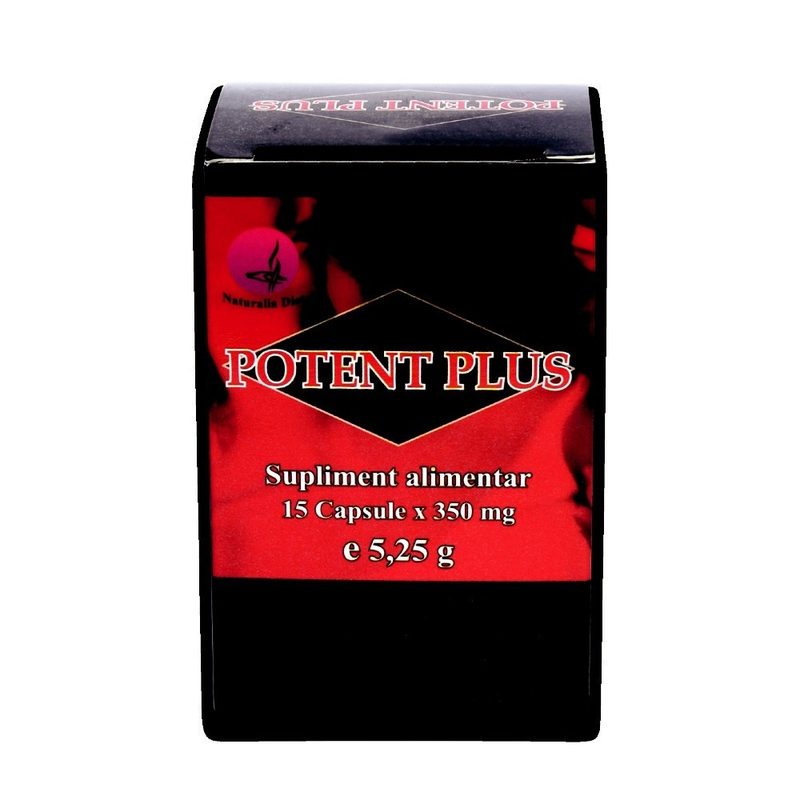 Potent Plus 350mg x 15cps Naturalia Diet