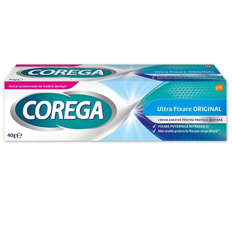 Corega Ultra Fixare Original Crema 40g Haleon