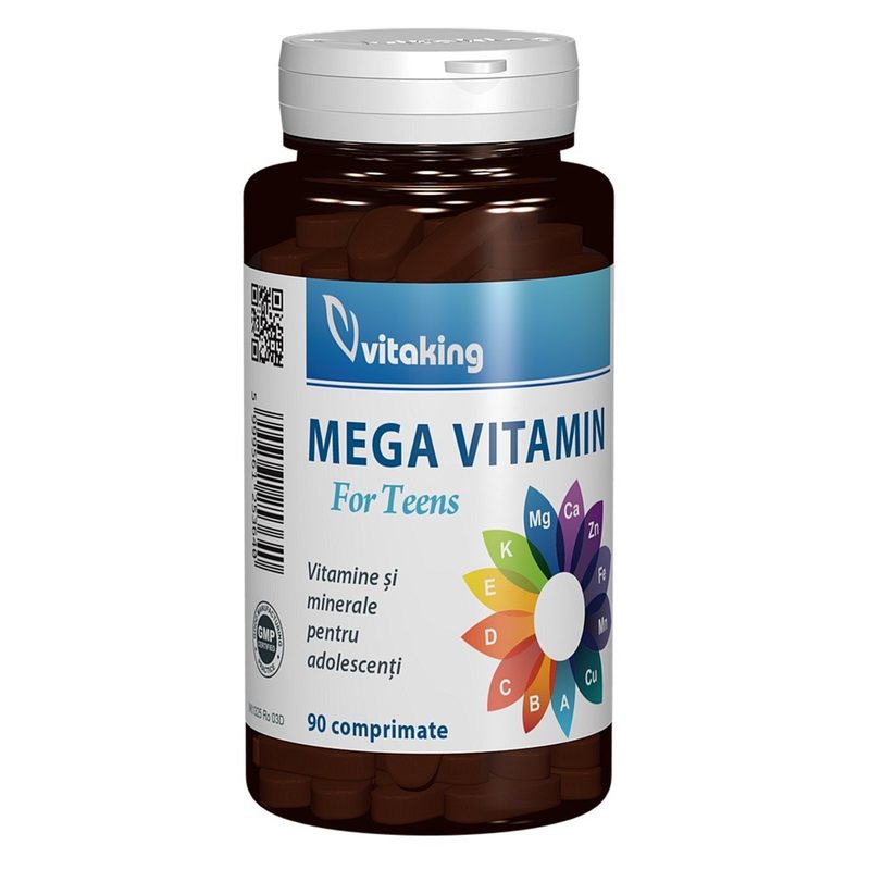 Vitaking Multivitamina cu Minerale pt Adolescenti x 90cpr