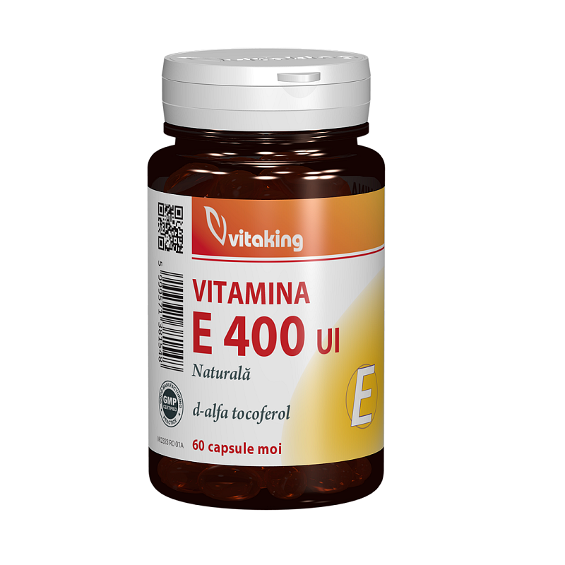 Vitaking Vitamina E Natural 400UI x 60cps
