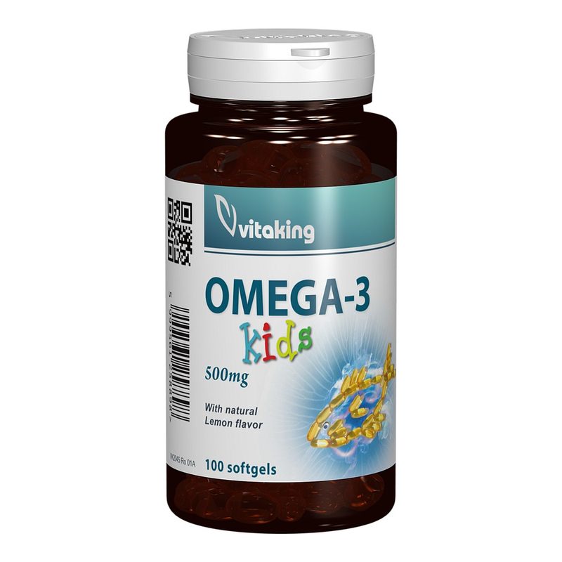 Vitaking Omega 3 natural copii 100cps gelatinoase