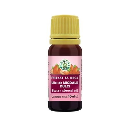 Herbavit Ulei Migdale Dulci Presat la Rece 10ml