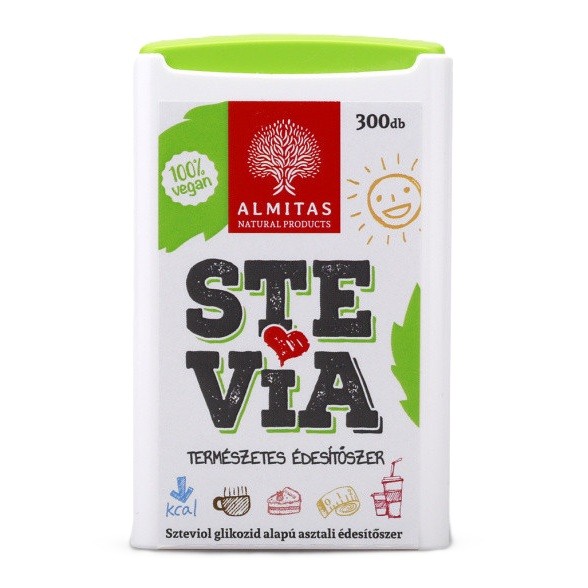 Vitaking Stevia Indulcitor Natural x 300cpr