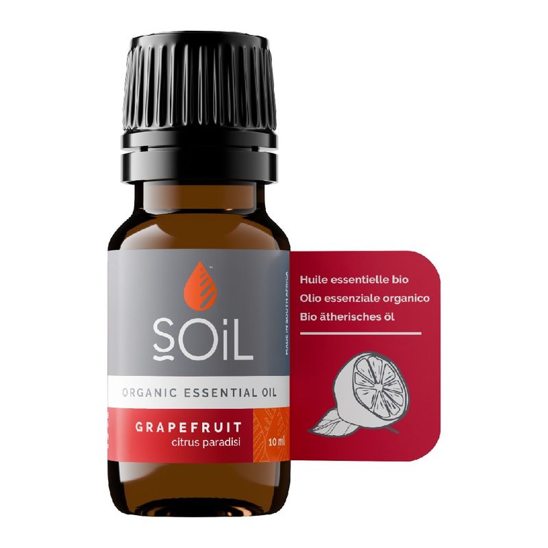 Soil Ulei Esential Grapefruit Pur 100% Organic 10ml